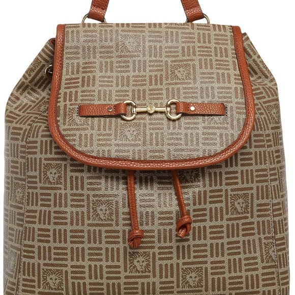 ANNE KLEIN. NWT. Saddle/Brown Colin-L, backpack. Removable/Adjustable st… - Picture 1 of 16